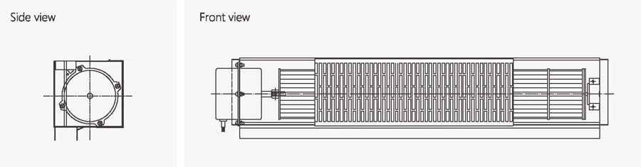 air curtain for elevator